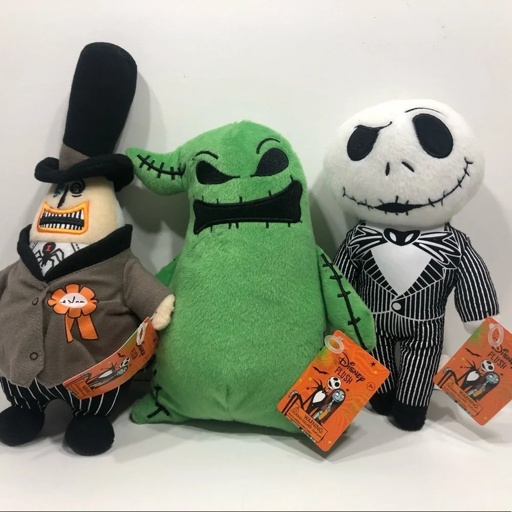Oogie Boogie/Jack/Mayor Plush NWT